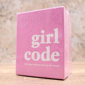 GIRL CODE: Base Card Game Family Game Board - NEW FACTORY SEALED